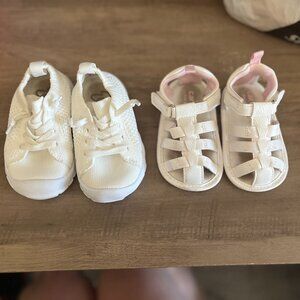 Baby Girls Shoes Bundle 6-12mo & 18mo